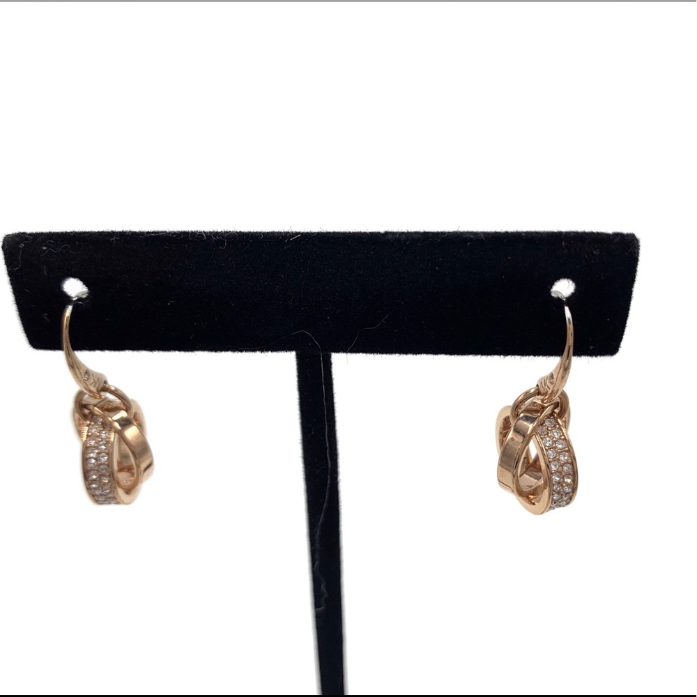 Michael Kors Double Linked Ring Earrings - Picture 4 of 5